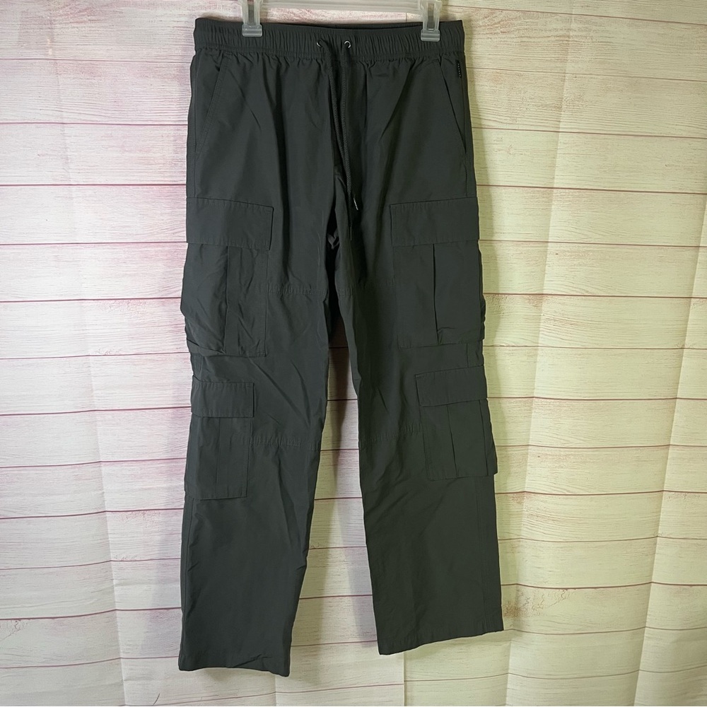 PacSun Olive Green Drawstring Baggy Cargo Pants Size Small